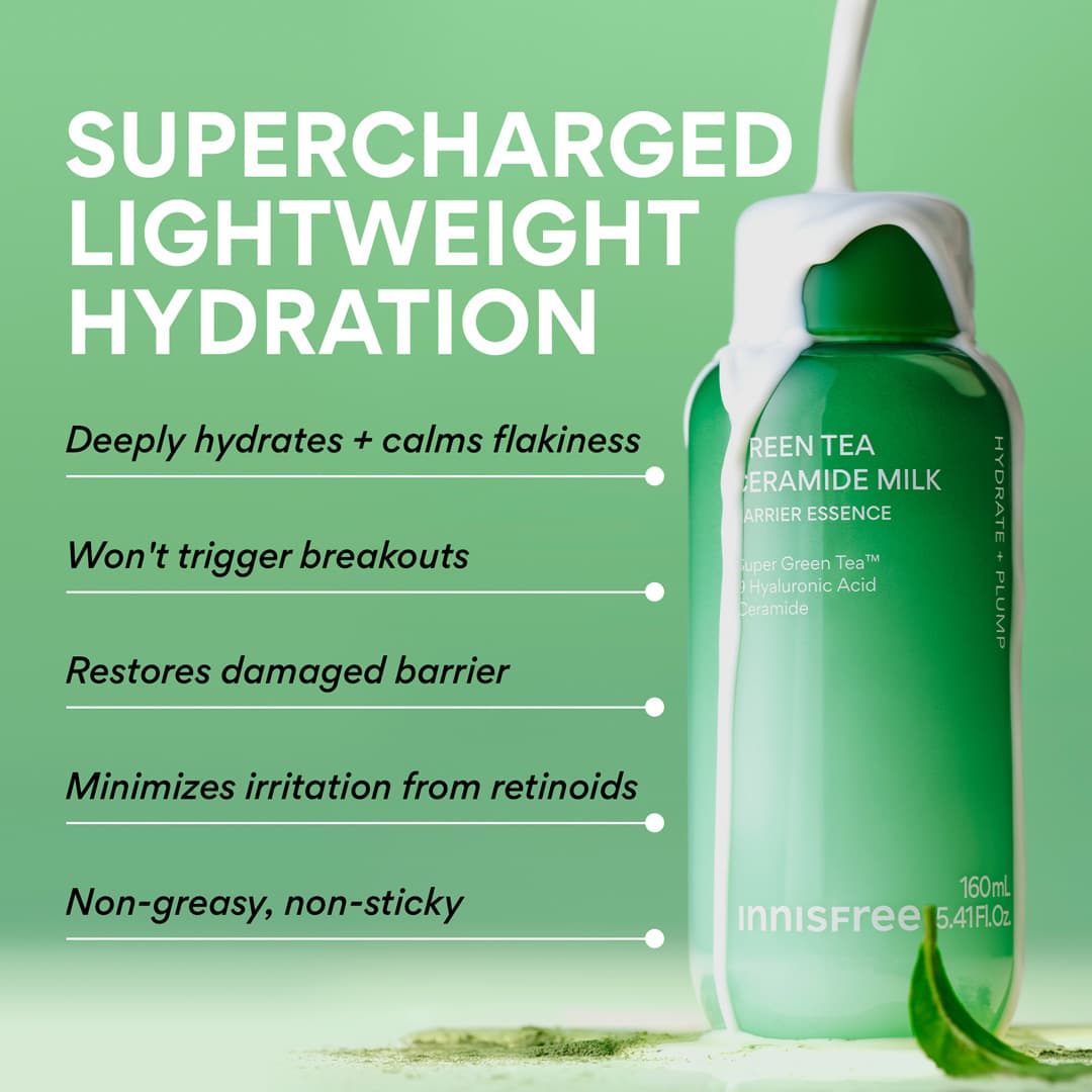 Green Tea Ceramide Milk