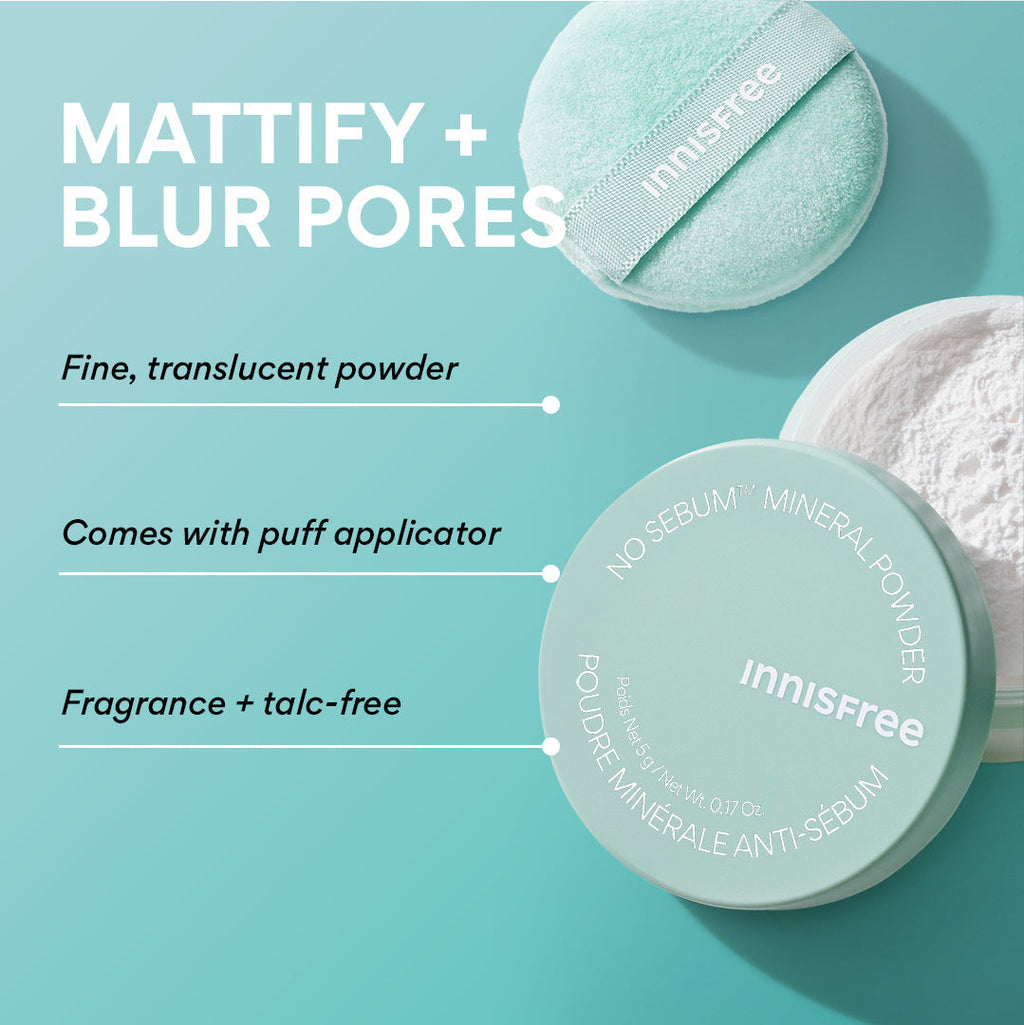 No-Sebum™ Mineral Powder - Loose & Pressed Powder