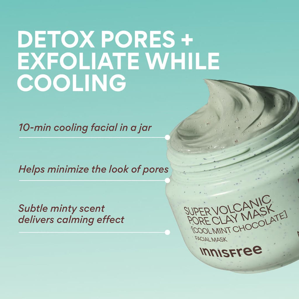 Super Volcanic Pore Clay Mask – Deep Cleanse & Clear Face Pores