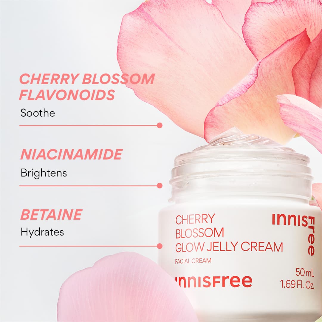 Jeju's Cherry Blossom Glow Jelly Cream: Ultimate Moisturizer for Radiant Skin
