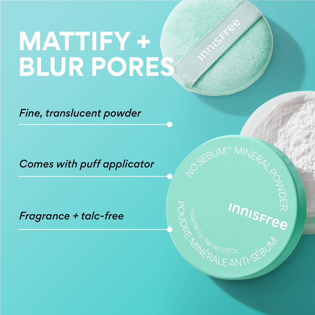 No-Sebum™ Mineral Powder - Loose & Pressed Powder