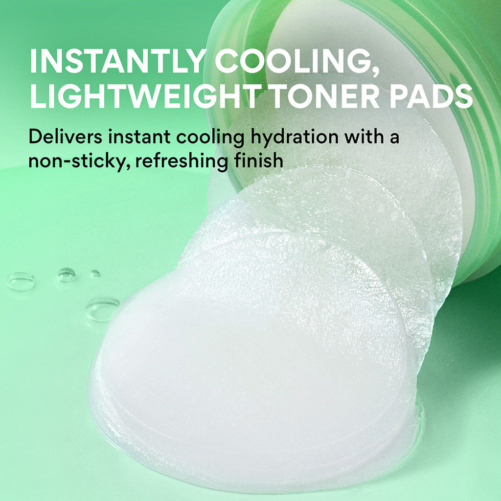 Green Tea Panthenol Calming Toner Pads