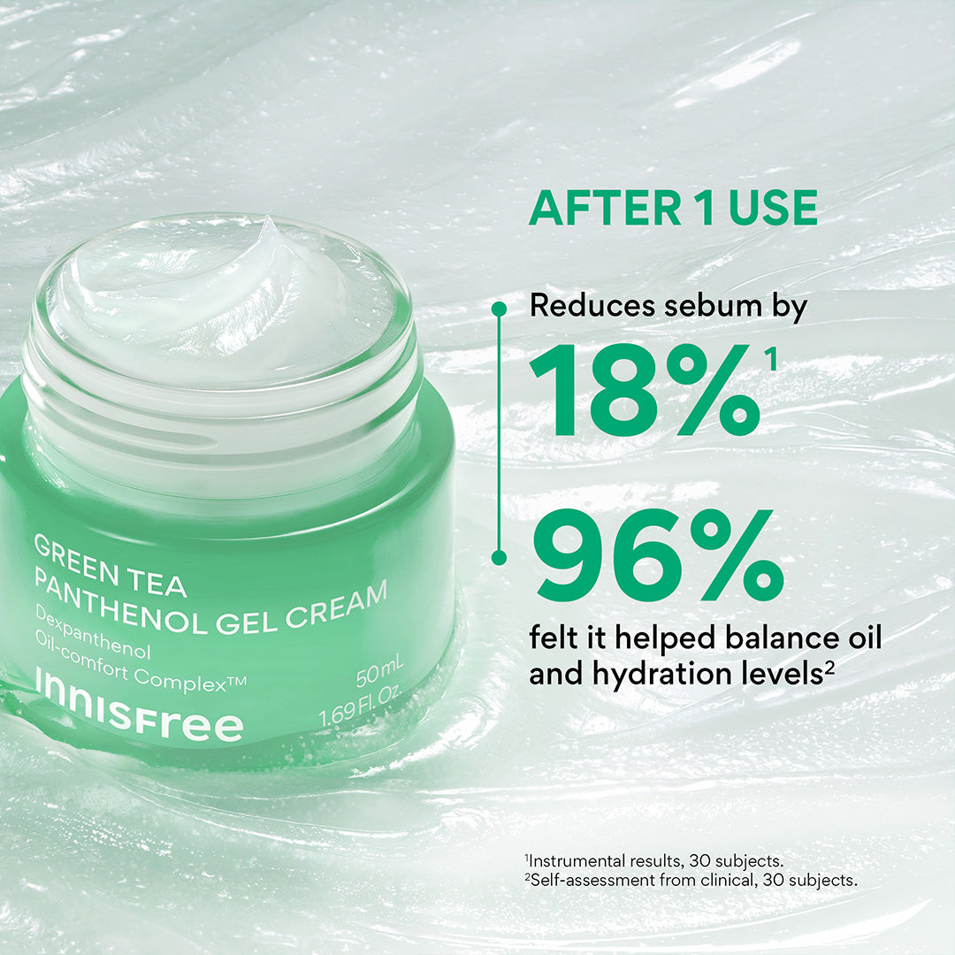 Green Tea Panthenol Gel Cream