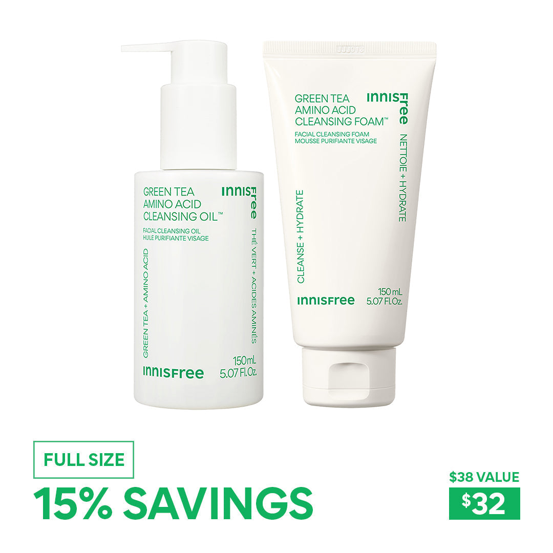 The Green Tea Double Cleanse Essentials