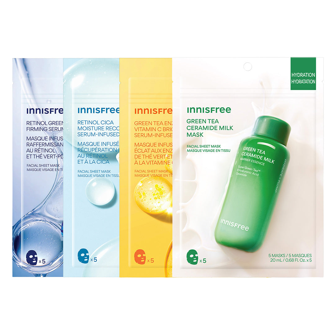 Serum-Infused Sheet Mask 5 Pack